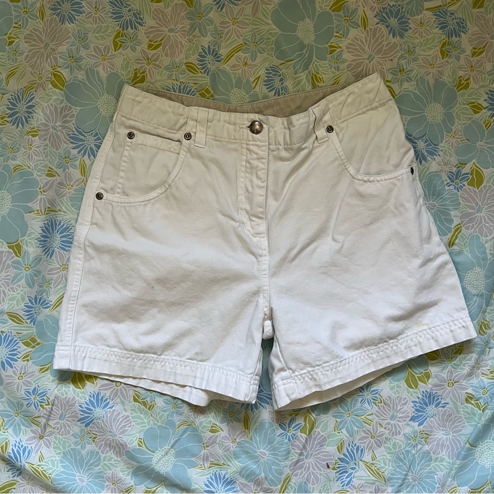 White shorts